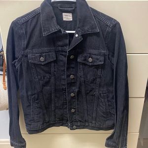 Gap black denim jacket